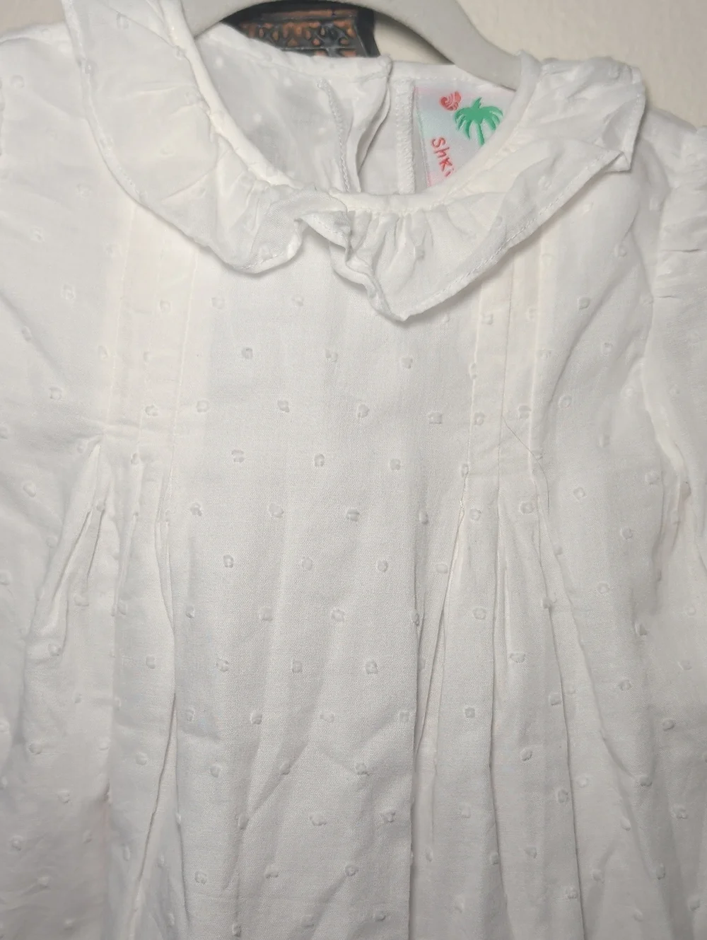 Shrimp & Grits Kids 100% Cotton Set White Button Down Red Corduroy Shorts 2T